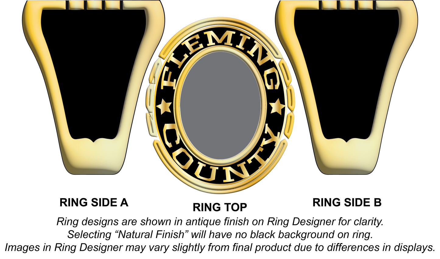 Stargazer - Fleming County High School Class Ring