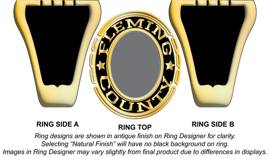 Stargazer - Fleming County High School Class Ring