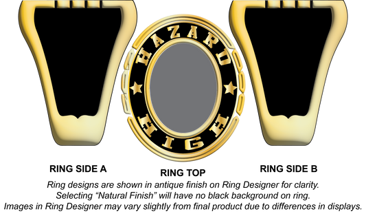 Stargazer - Hazard County High School Class Ring