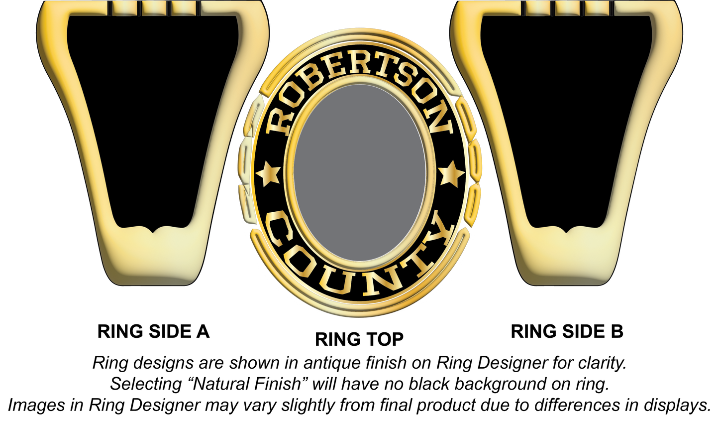 Graduate - Robertson County School Class Ring