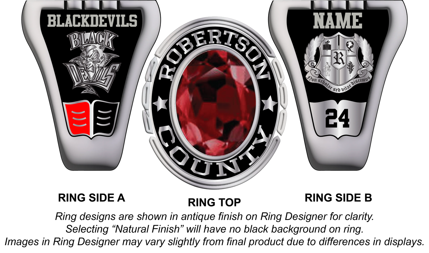 Graduate - Robertson County School Class Ring