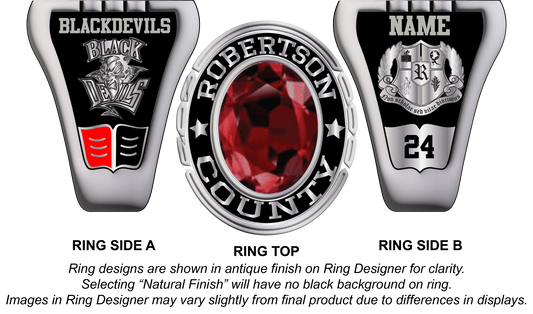 Graduate - Robertson County School Class Ring