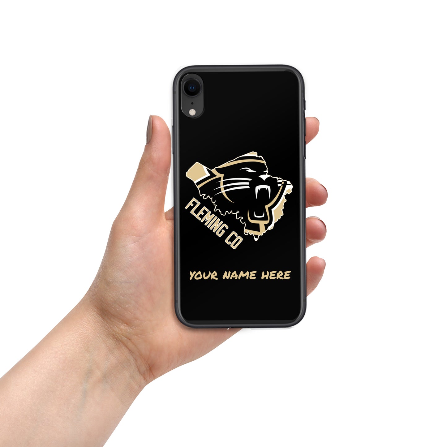 Personalized Clear Case for iPhone® - Fleming County High School