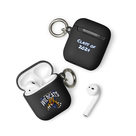 Personalized Rubber Case for AirPods® - Shelby Valley High School