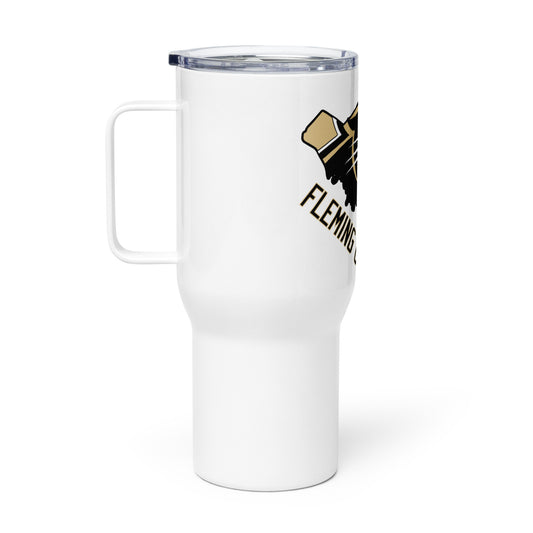 Travel mug with a handle - Fleming County High School