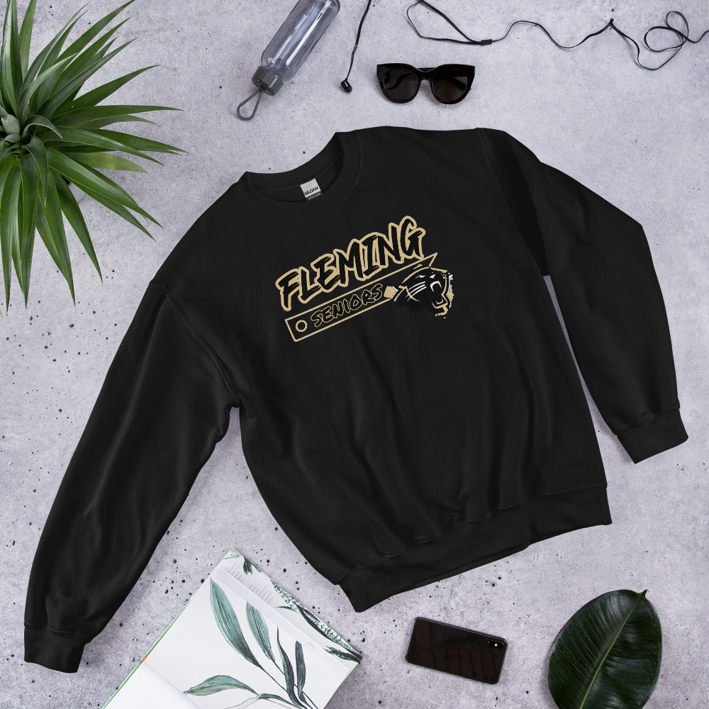 Personalized Crewneck Sweatshirt - Fleming County High School - Classic Logo