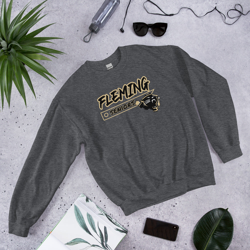Personalized Crewneck Sweatshirt - Fleming County High School - Classic Logo