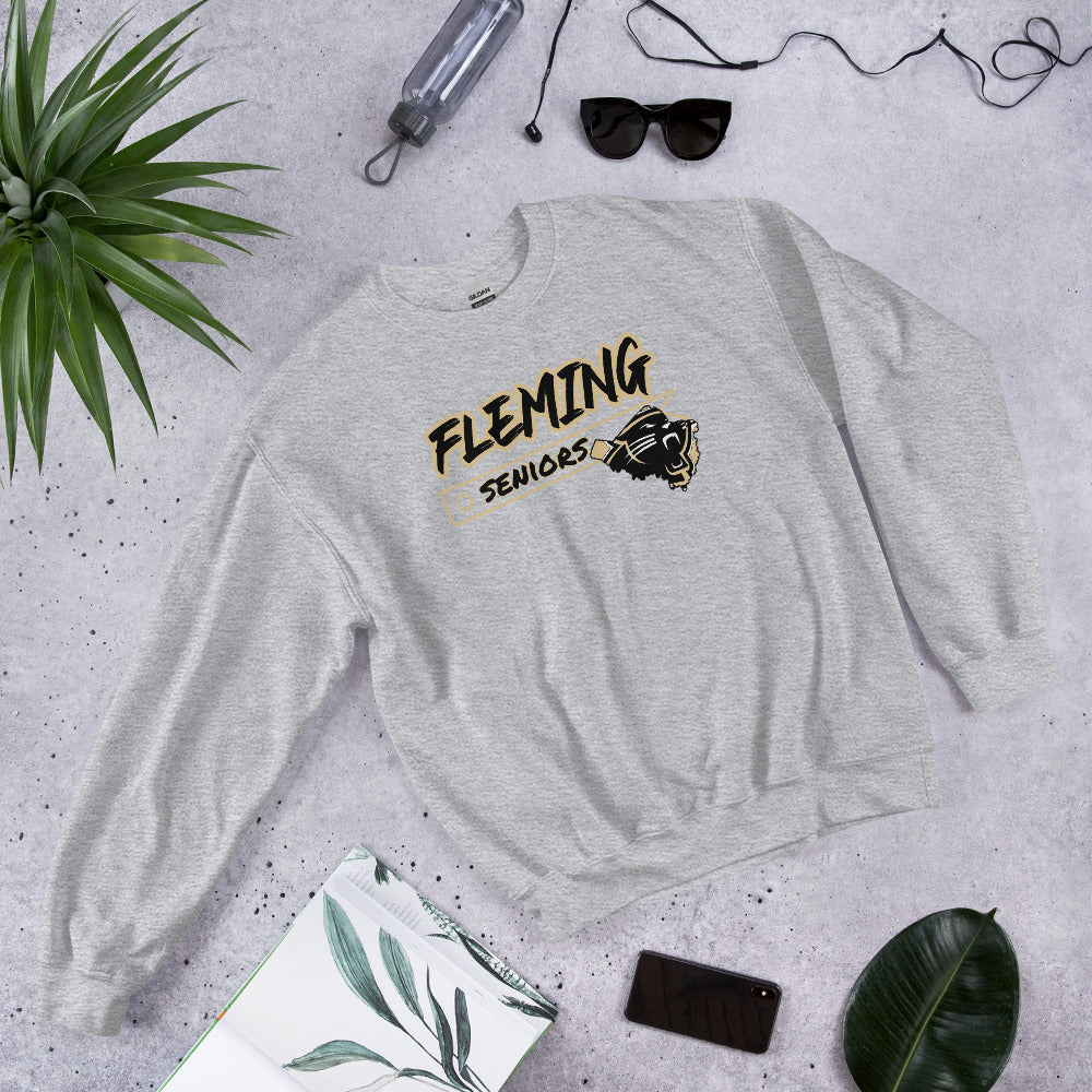 Personalized Crewneck Sweatshirt - Fleming County High School - Classic Logo