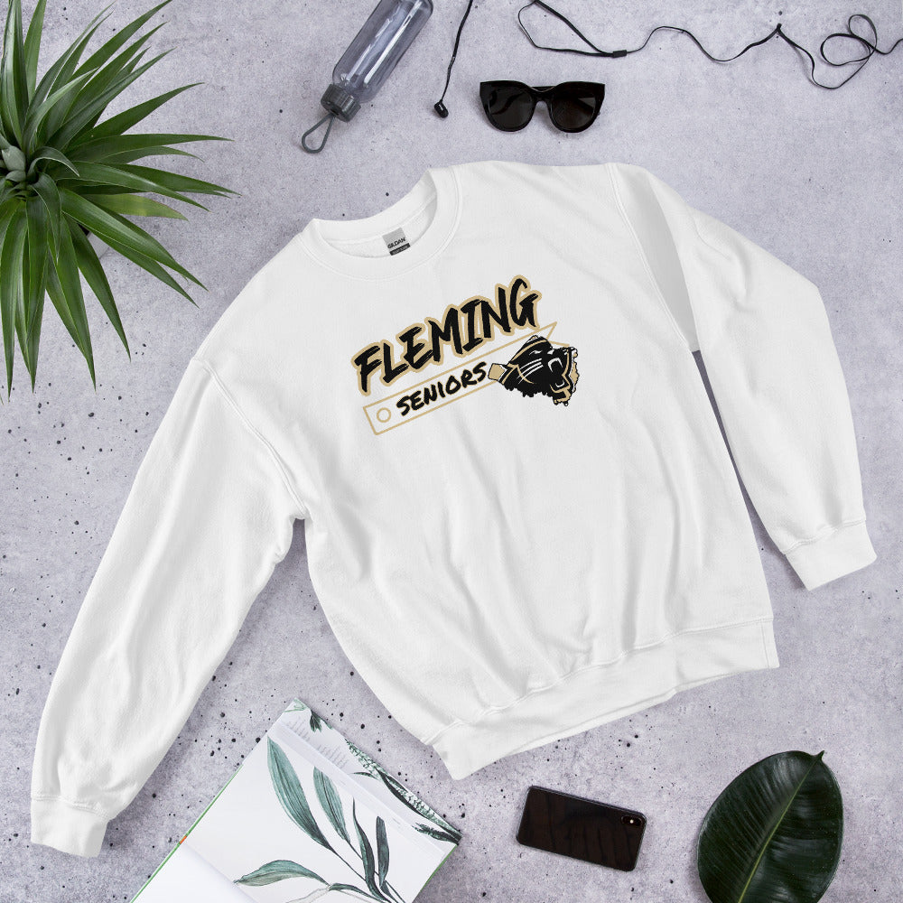 Personalized Crewneck Sweatshirt - Fleming County High School - Classic Logo