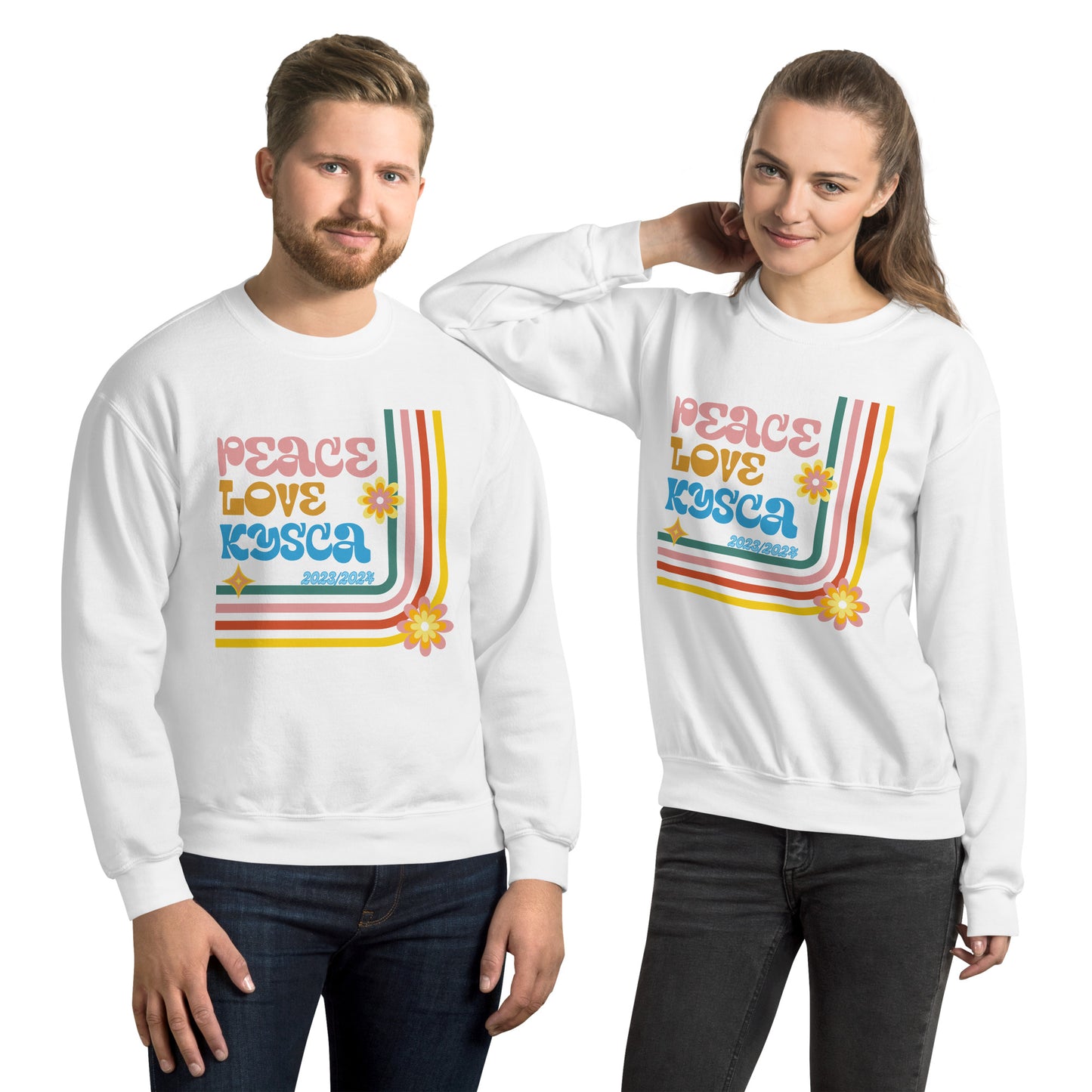 Peace, Love, KYSCA Unisex Sweatshirt