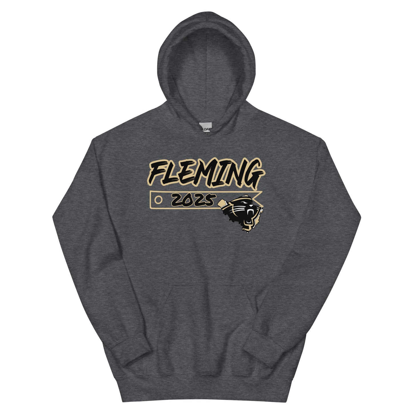 Personalized Hooded Sweatshirt - Classic Logo - Fleming County High School