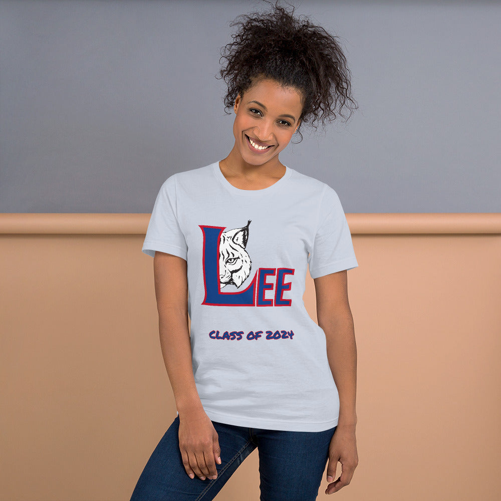 Personalized t-shirt - Lee County High School - Big Logo