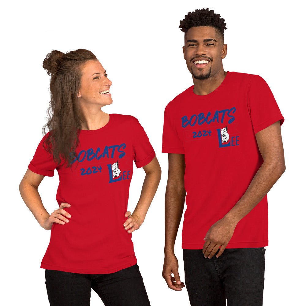 Personalized T-Shirt - Lee County High School - Classic Logo
