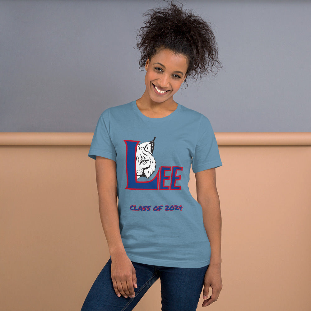 Personalized t-shirt - Lee County High School - Big Logo