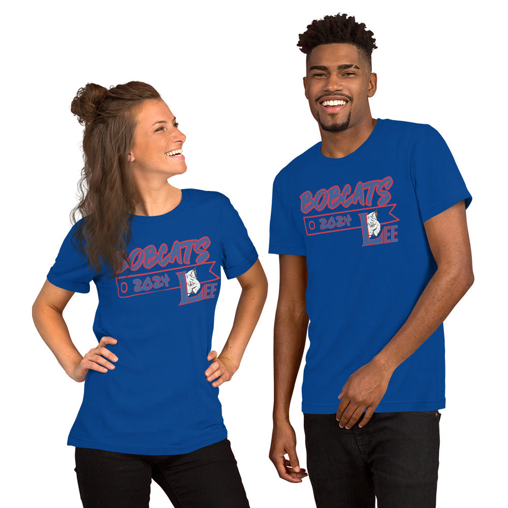 Personalized T-Shirt - Lee County High School - Classic Logo