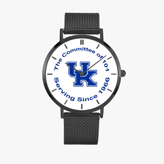 "The Colosseum" - The Committee of 101 Ultra-thin Stainless Steel Quartz Watch (battery operated) - 3 sizes