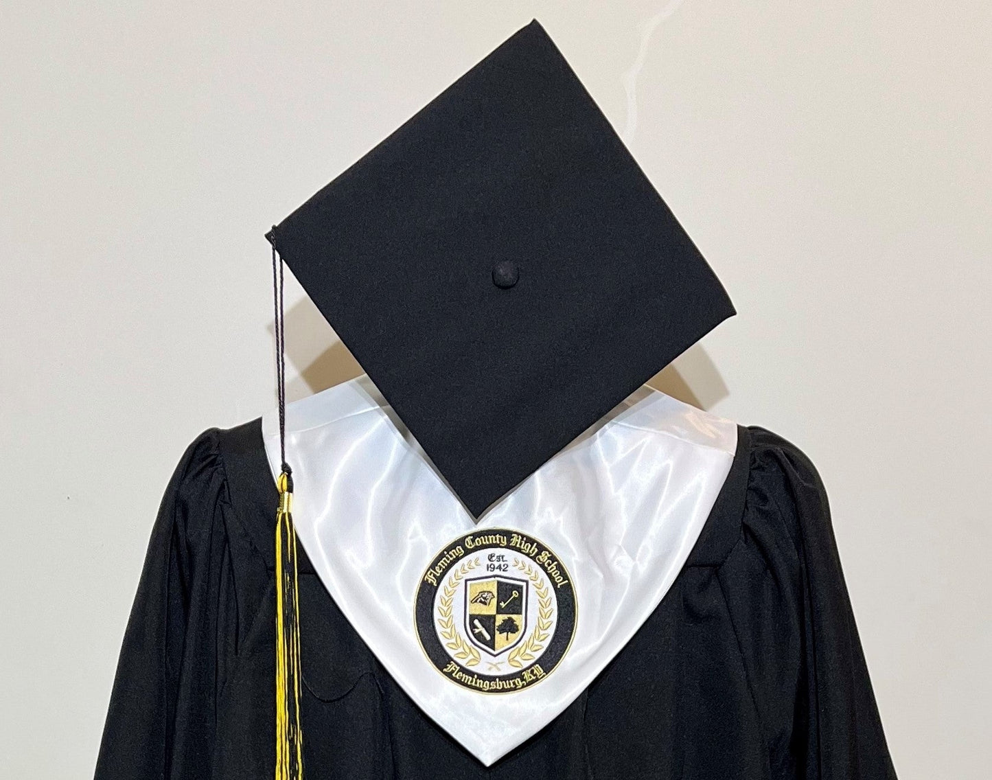 Official Fleming County Graduation Embroidered Pennant ONLY