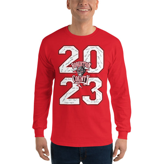 Class of 2023 Signature Long-Sleeve T-Shirt- Design 2 - Robertson County School