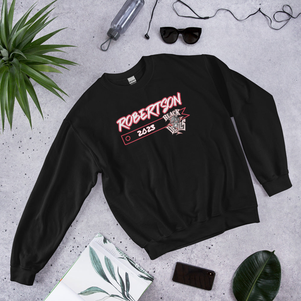 Personalized Robertson County Crewneck Sweatshirt - Classic Logo