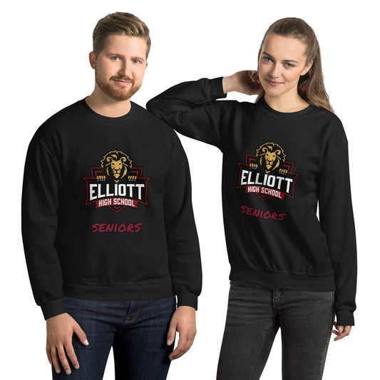 Crewneck Sweatshirt - Elliott County High School - Big Logo