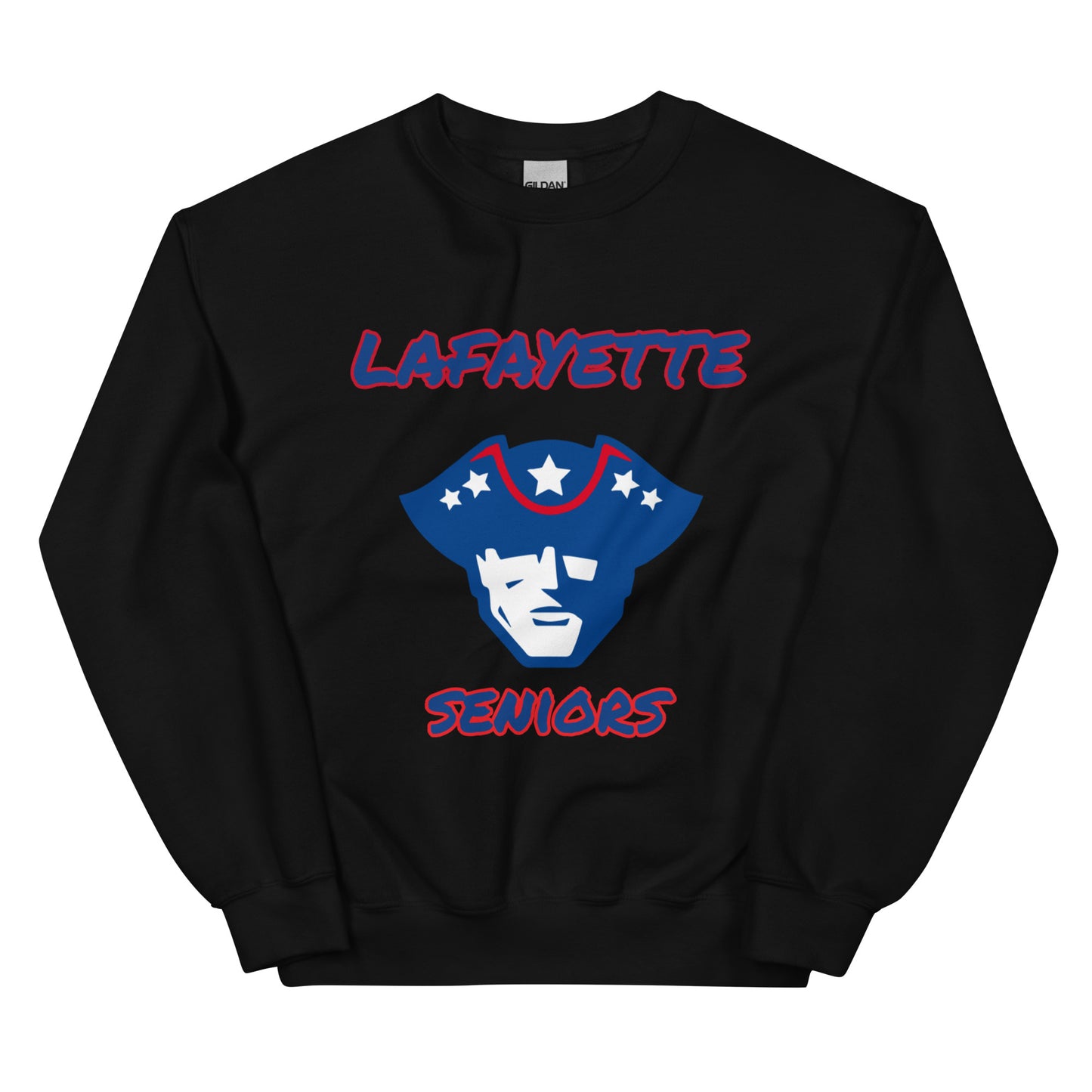Personalized Crewneck Sweatshirt - Lafayette High School - General Head Logo