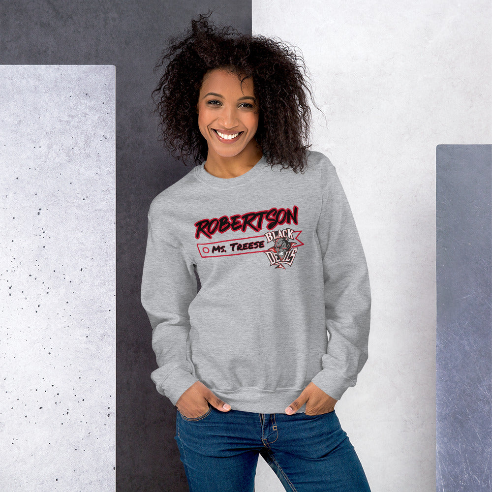 Personalized Robertson County Crewneck Sweatshirt - Classic Logo