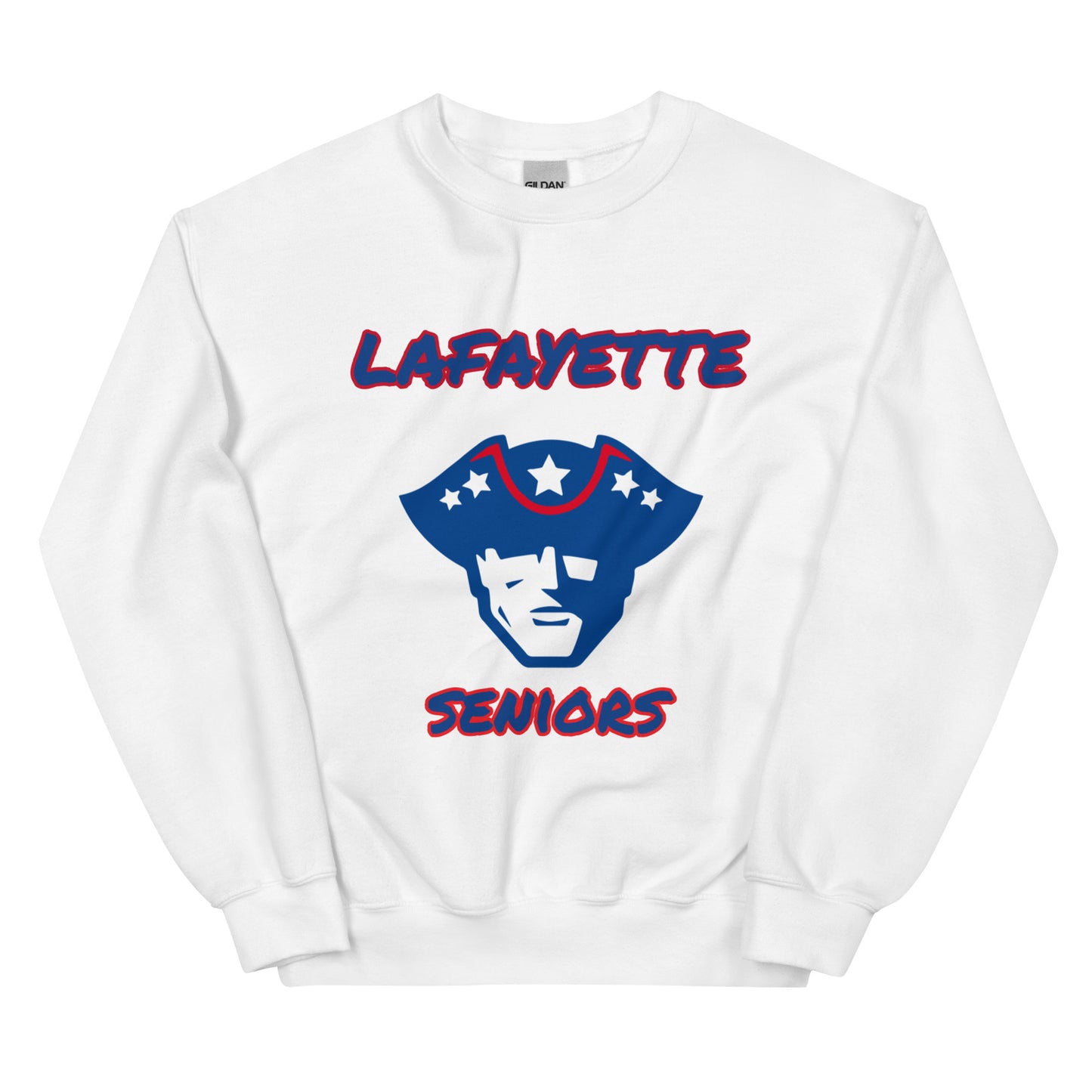 Personalized Crewneck Sweatshirt - Lafayette High School - General Head Logo