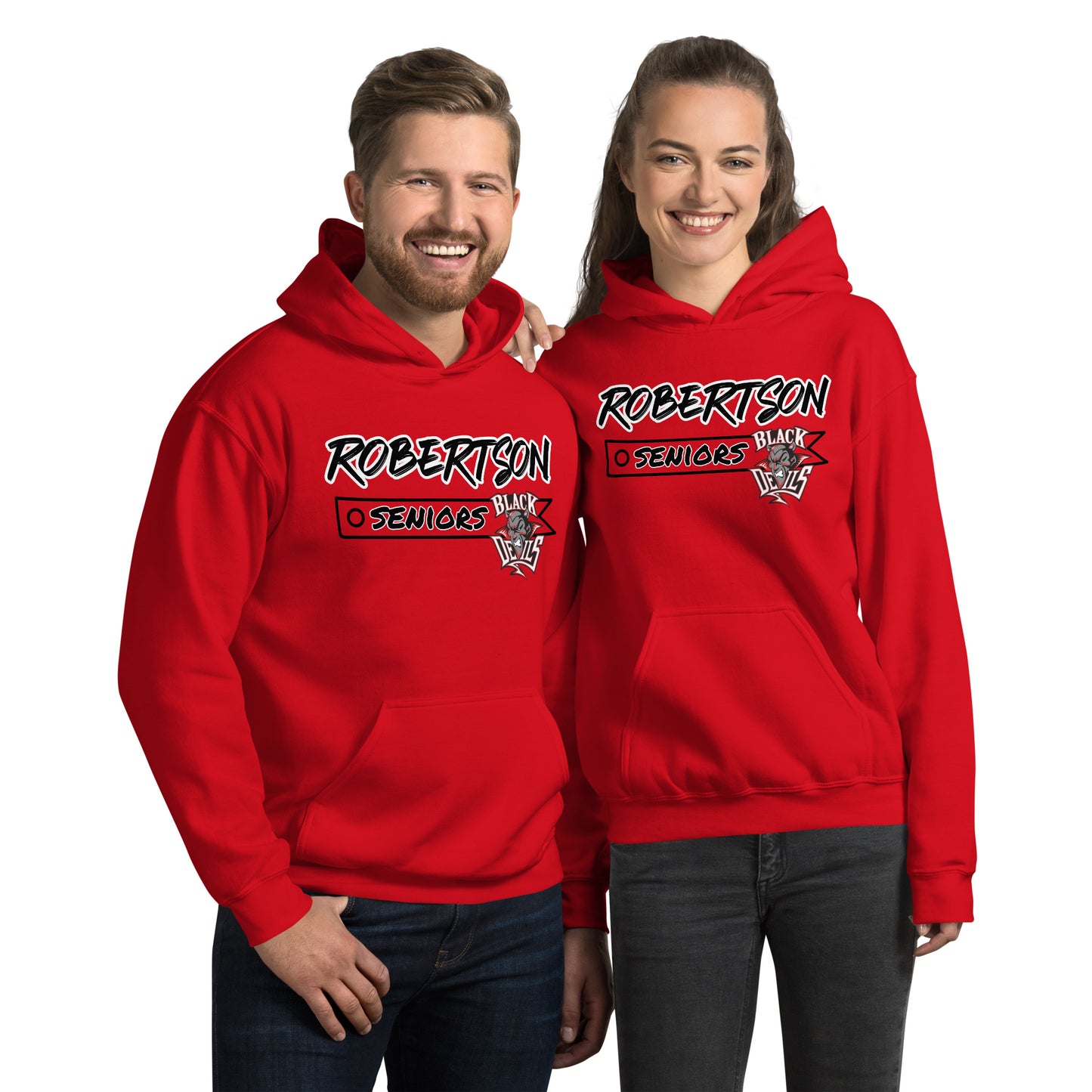 Personalized Hoodie - Robertson County School - Classic Logo