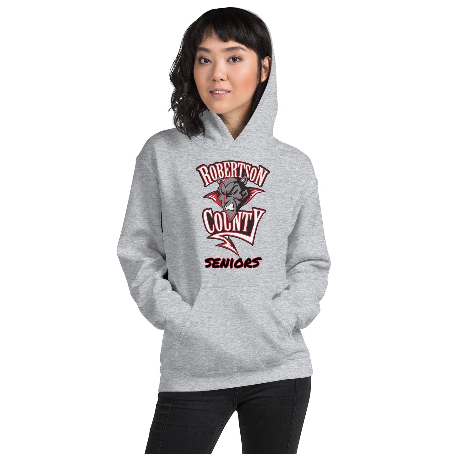 Personalized Hoodie - Robertson County School - Big Logo