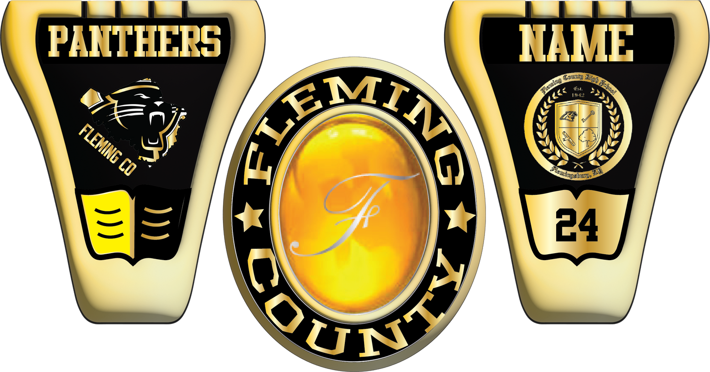 Lexington - Fleming County High School Class Ring