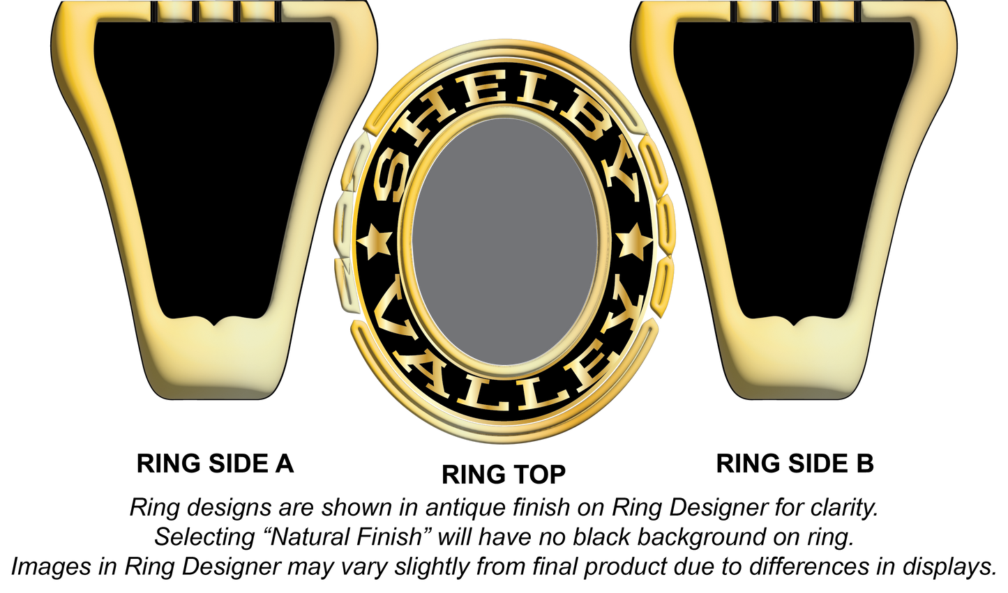 Odyssey - Shelby Valley High School Class Ring