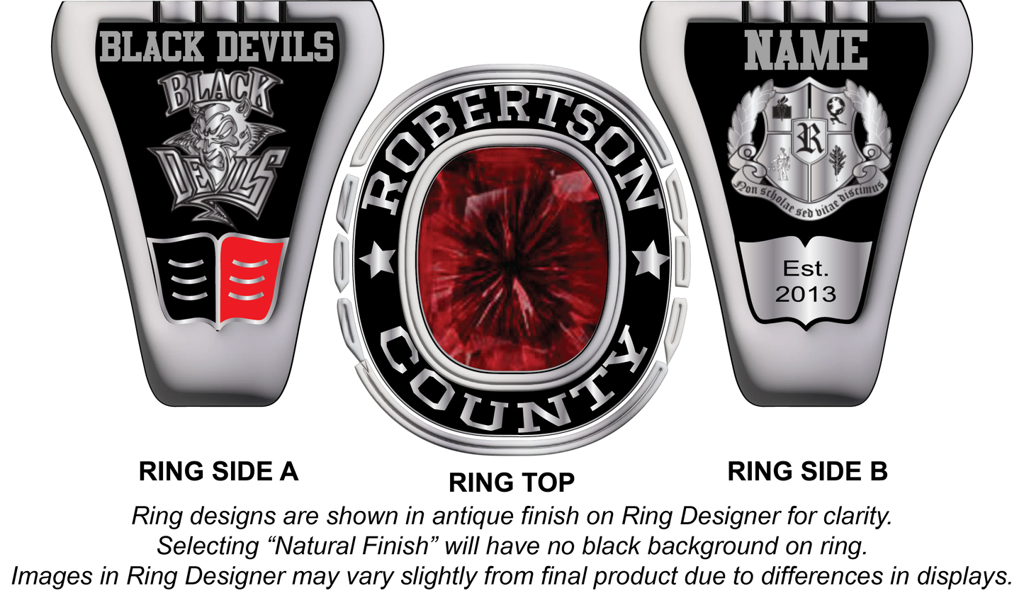 Explorer - Robertson County School Class Ring