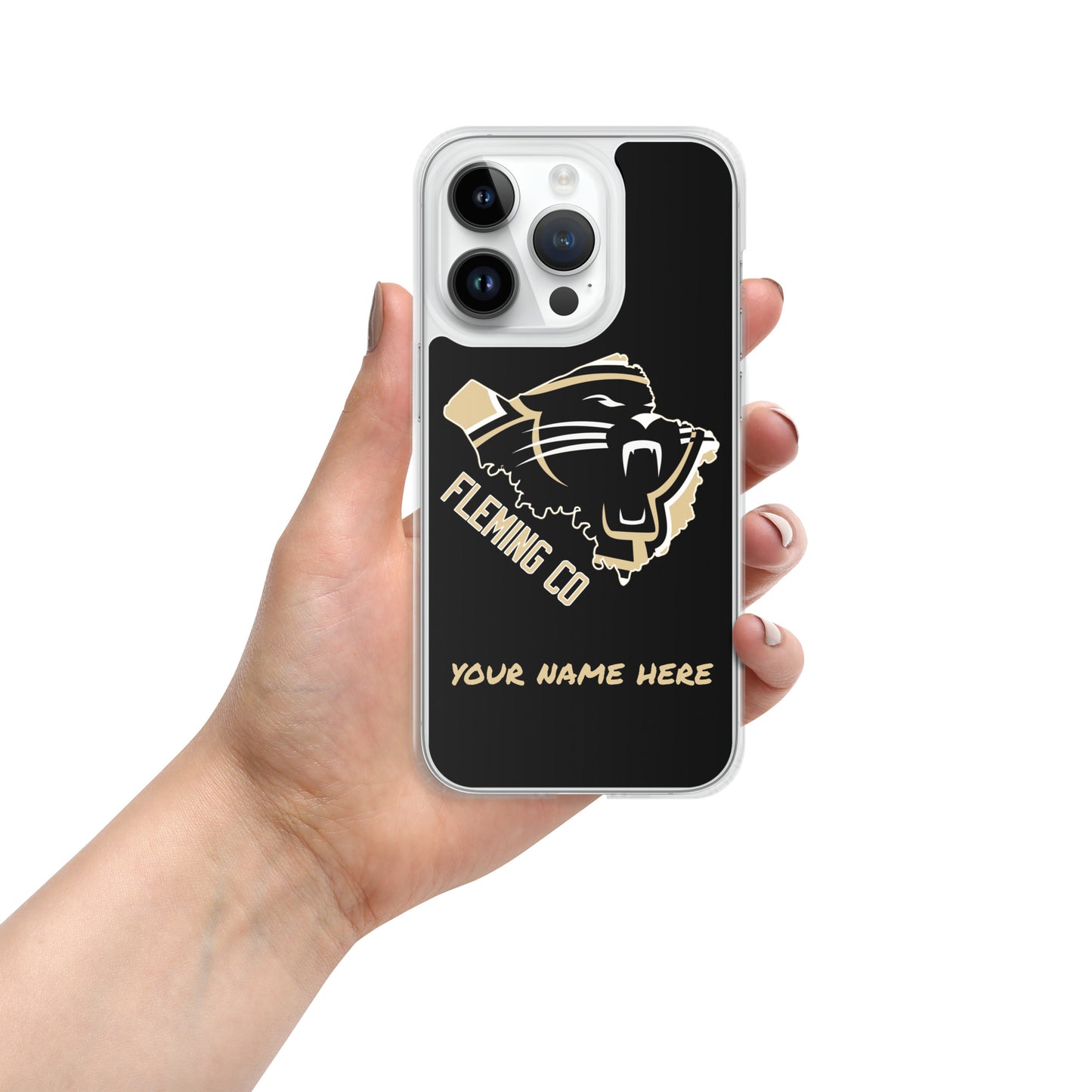 Personalized Clear Case for iPhone® - Fleming County High School