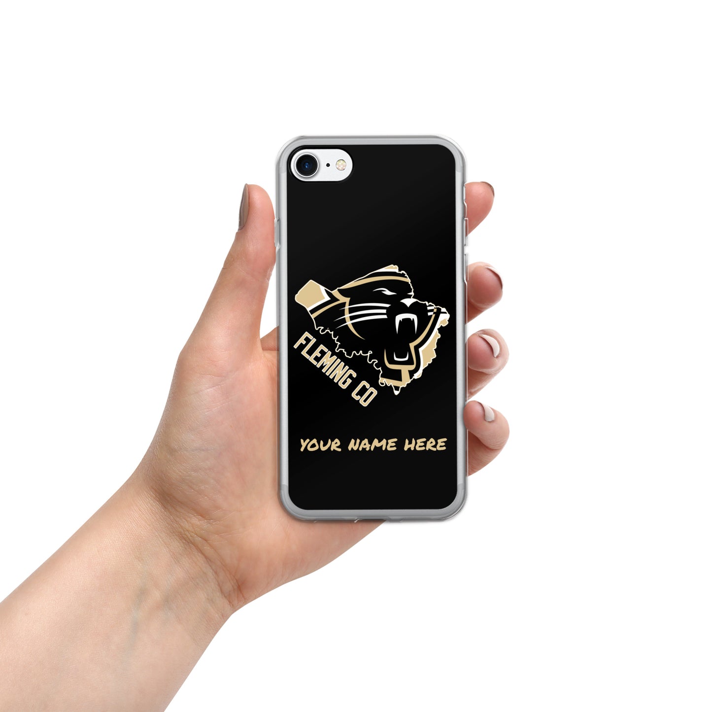 Personalized Clear Case for iPhone® - Fleming County High School