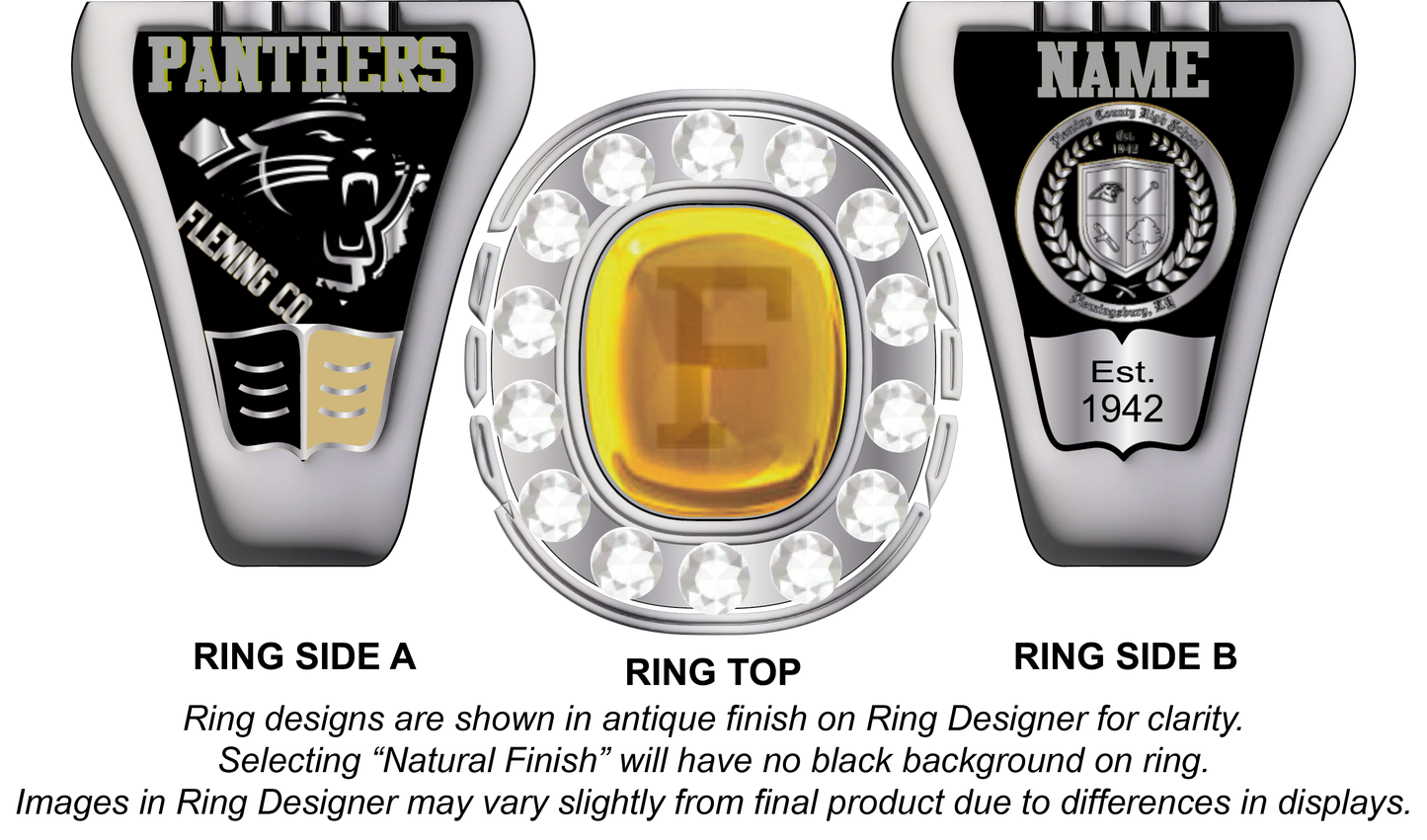 Commodore - Fleming County High School Class Ring