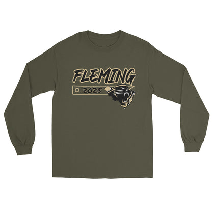 Personalized Long Sleeve Shirt - Fleming County High School - Classic Logo