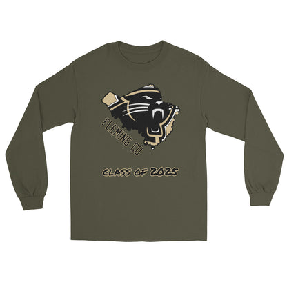 Personalized Long Sleeve Shirt - Big Logo - Fleming County High School