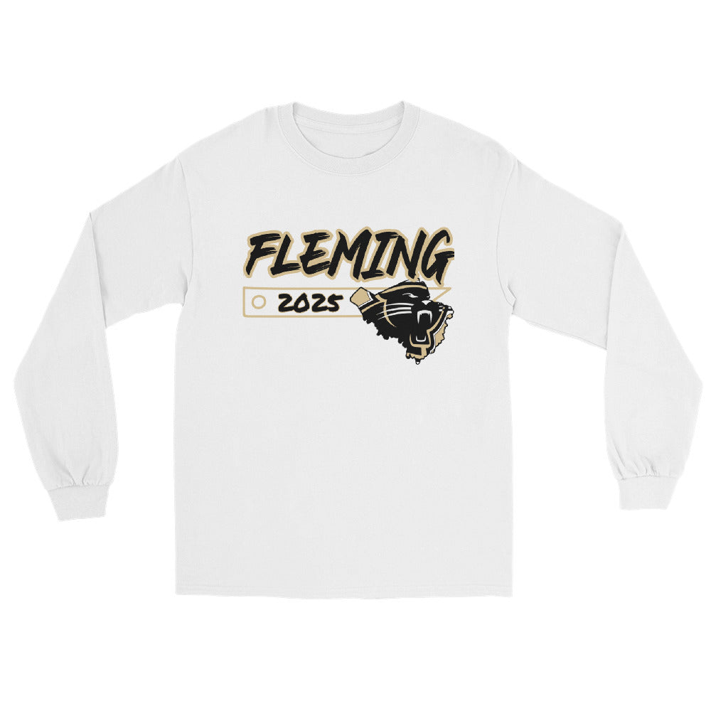 Personalized Long Sleeve Shirt - Fleming County High School - Classic Logo