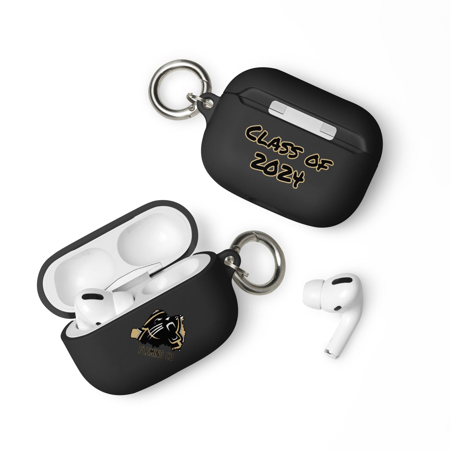 Personalized Rubber Case for AirPods® - Fleming County High School