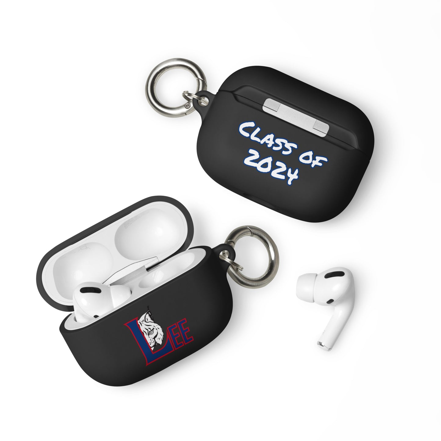 Personalized Rubber Case for AirPods® - Lee County High School