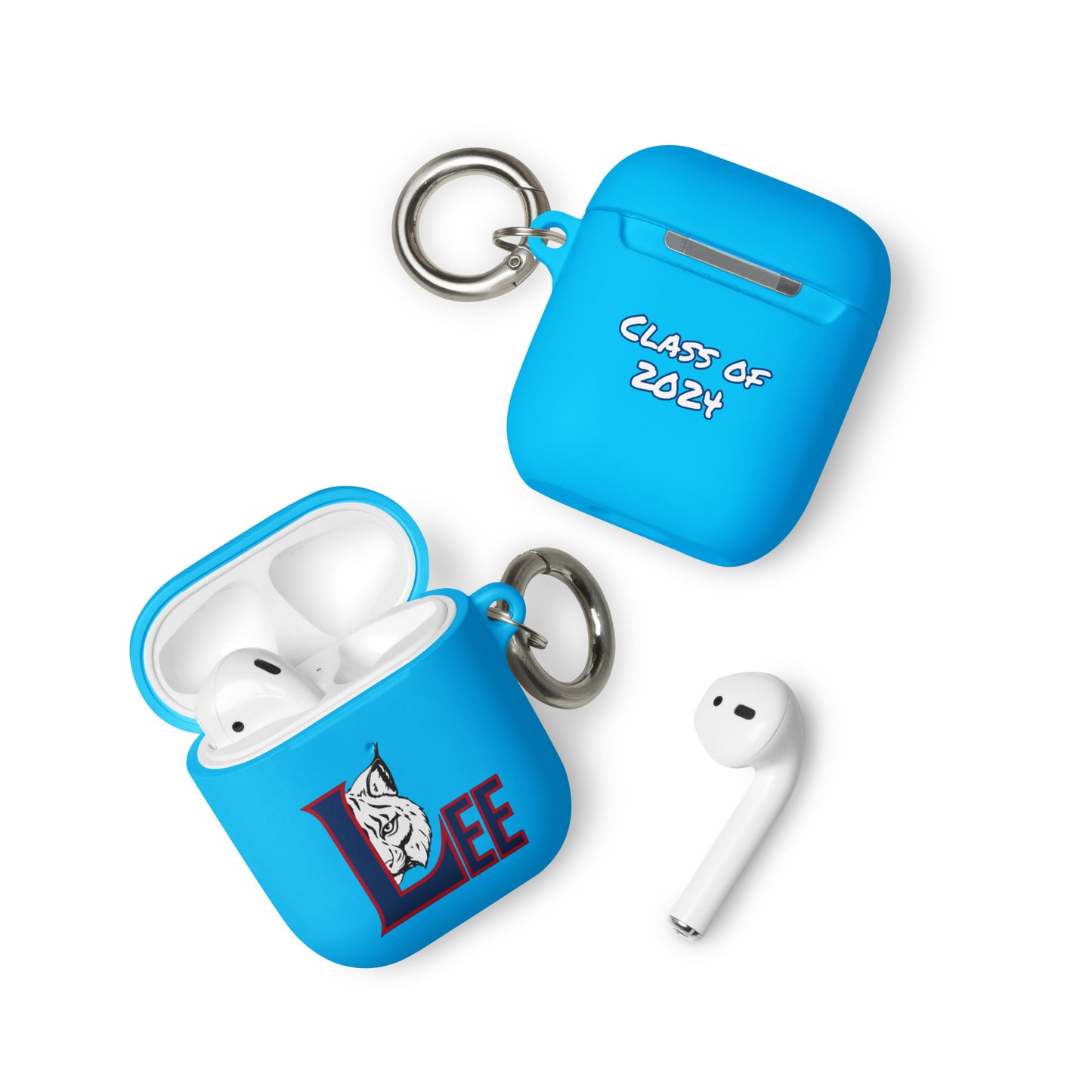 Personalized Rubber Case for AirPods® - Lee County High School