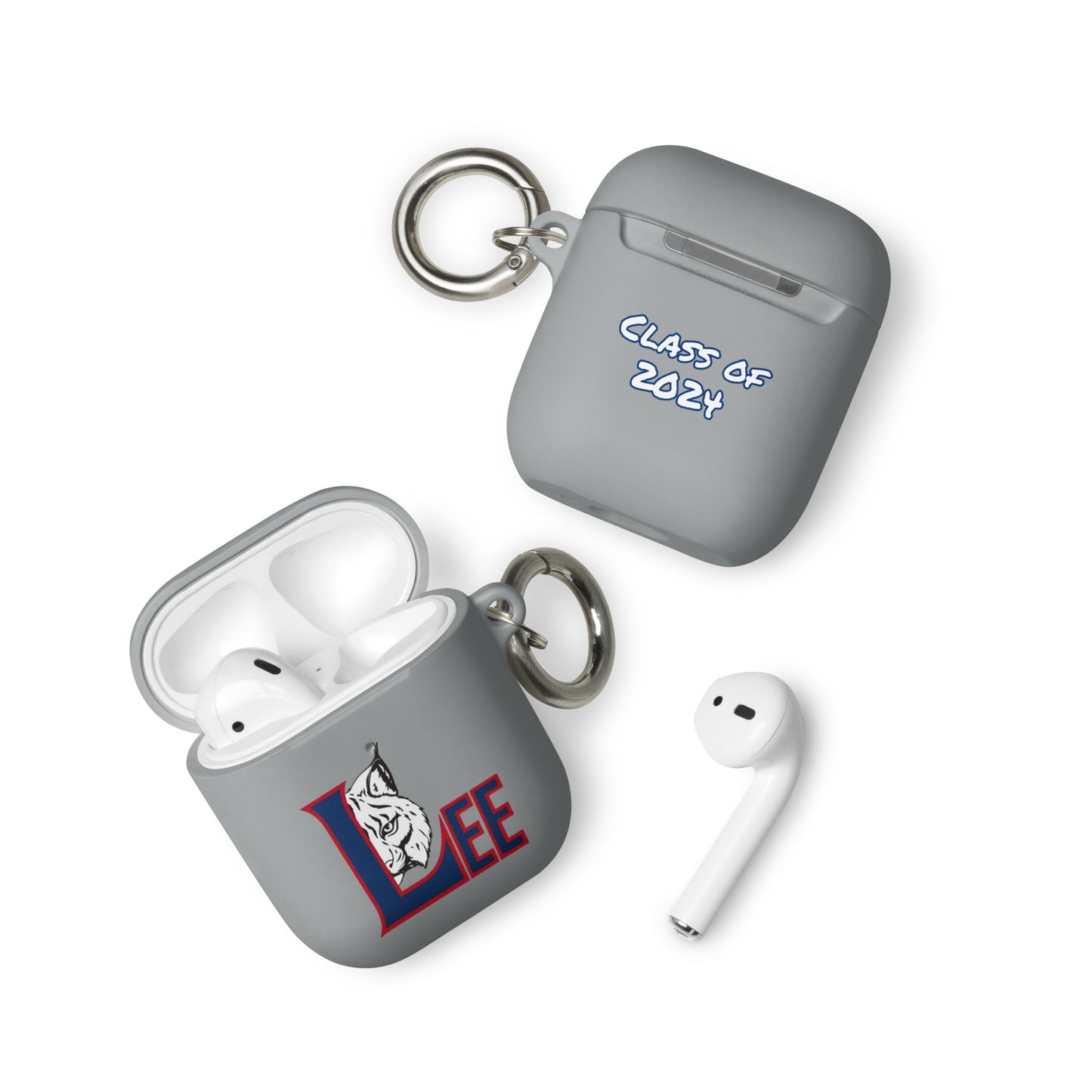 Personalized Rubber Case for AirPods® - Lee County High School