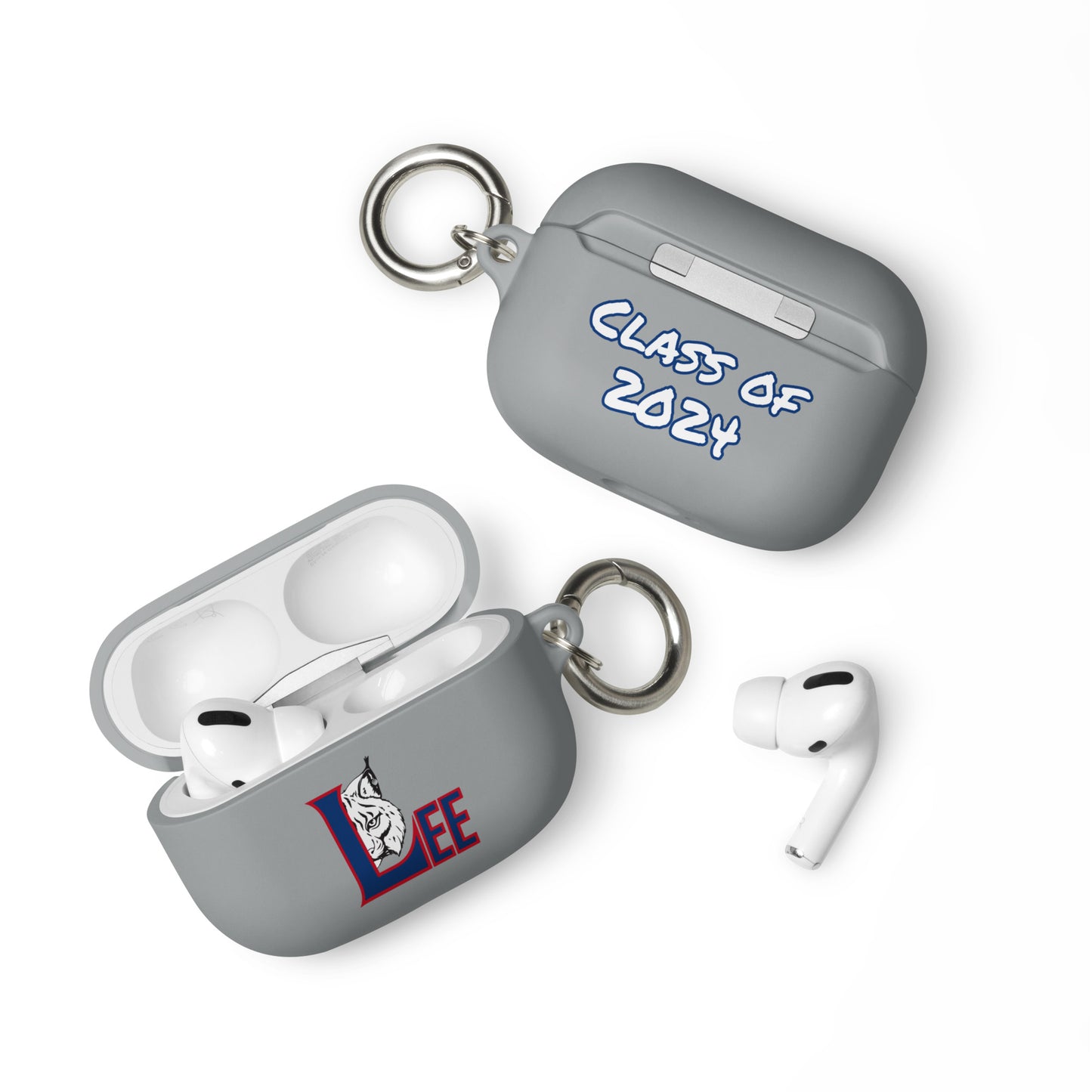 Personalized Rubber Case for AirPods® - Lee County High School