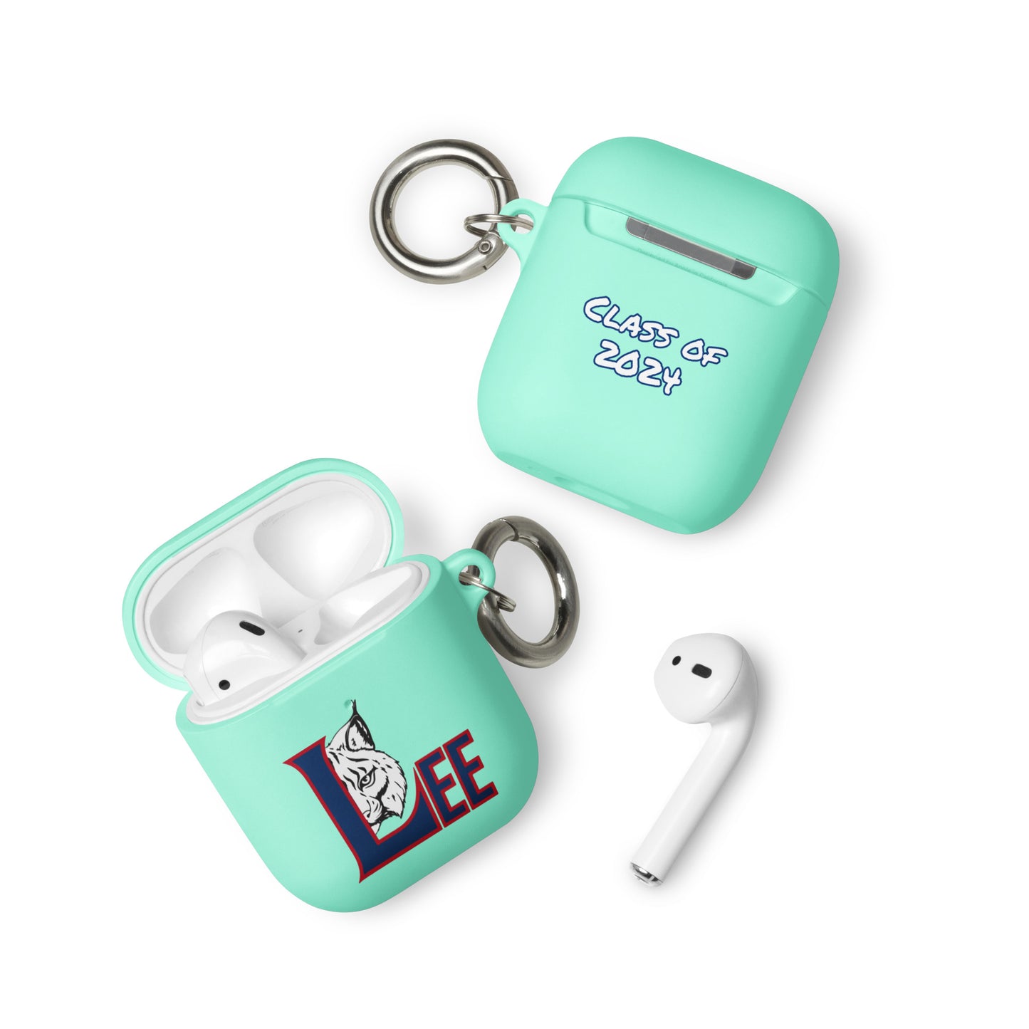 Personalized Rubber Case for AirPods® - Lee County High School