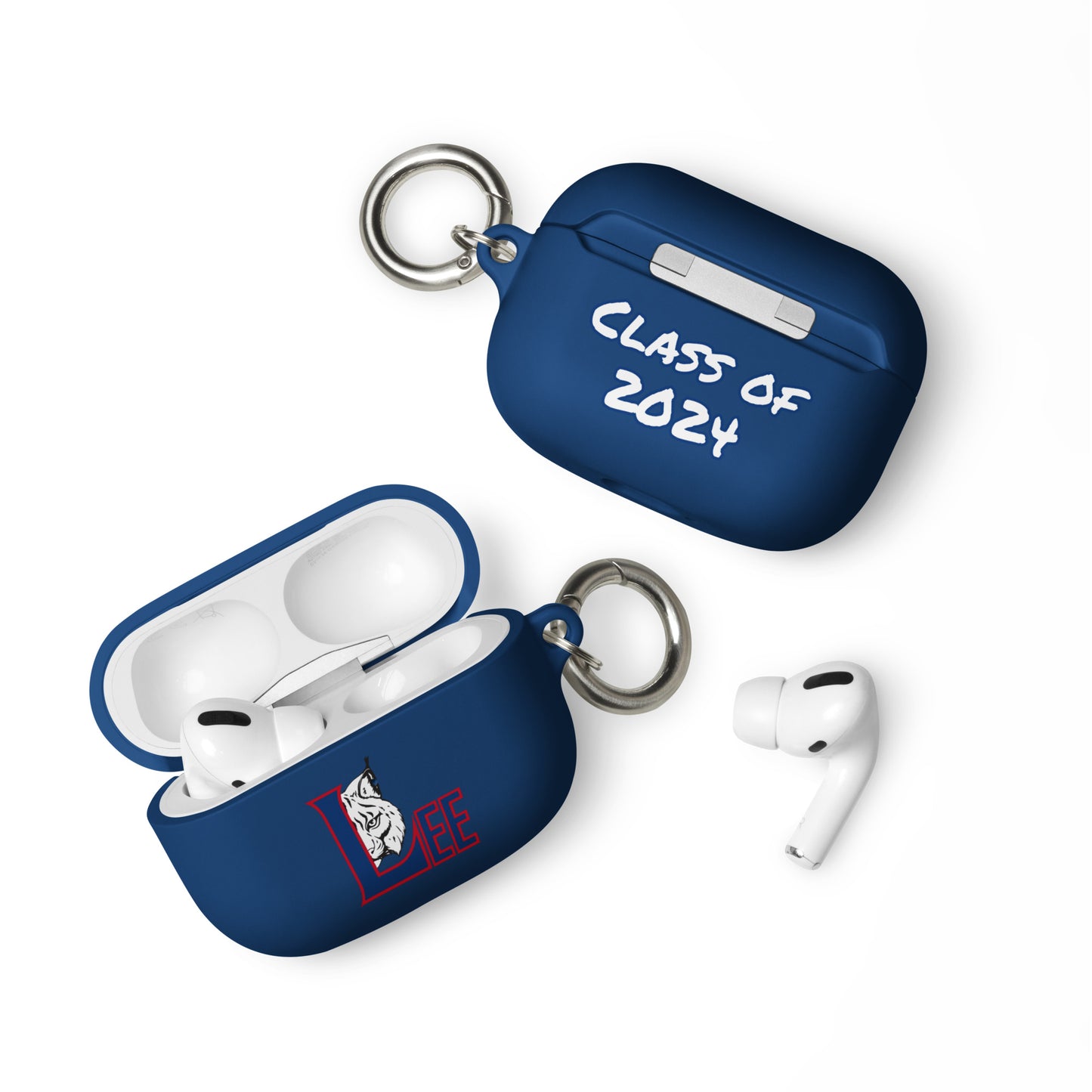 Personalized Rubber Case for AirPods® - Lee County High School