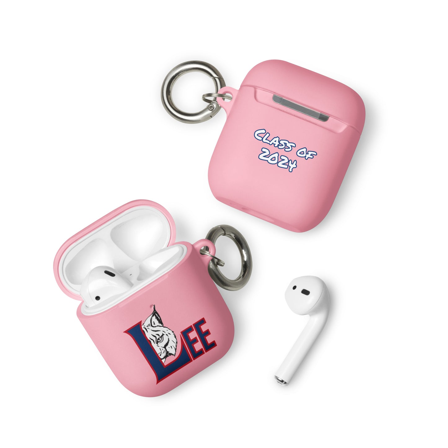 Personalized Rubber Case for AirPods® - Lee County High School