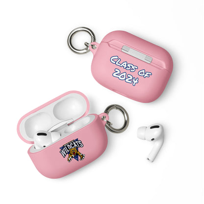 Personalized Rubber Case for AirPods® - Shelby Valley High School