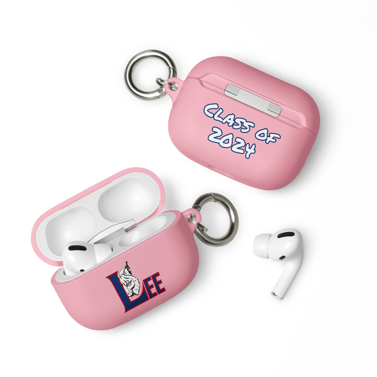 Personalized Rubber Case for AirPods® - Lee County High School