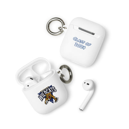 Personalized Rubber Case for AirPods® - Shelby Valley High School