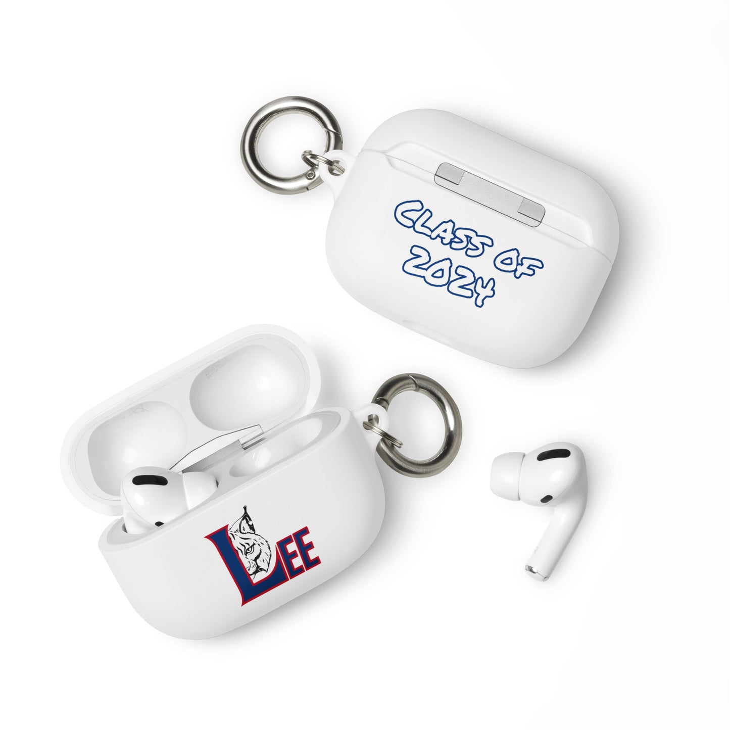 Personalized Rubber Case for AirPods® - Lee County High School